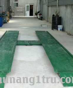 Bàn nâng cầu nâng rửa xe ô tô loại nổi