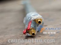 Ống dầu của ben nâng rửa xe máy