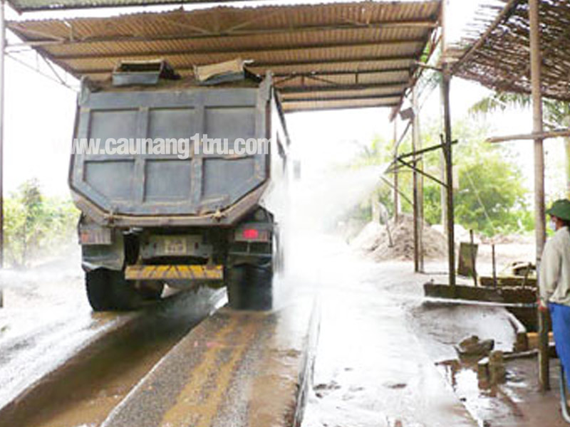 Phương pháp xây trụ bê tông